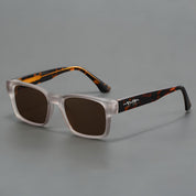 Ashcroft Men's Square Sunglasses with UV Protection and Comfort Pink Sunglasses