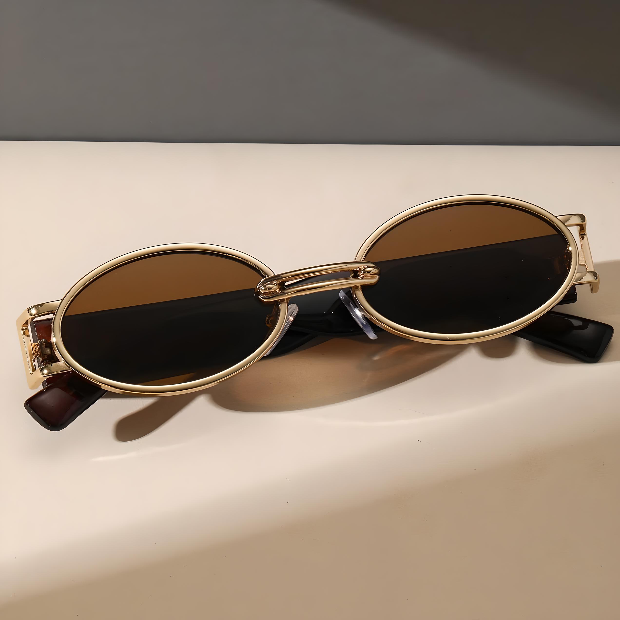 BellaView Ovals Lightweight Sunglasses with Full UV Protection Sunglasses