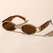 BellaView Ovals Lightweight Sunglasses with Full UV Protection Tortoise Shell Sunglasses