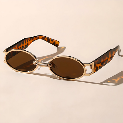 BellaView Ovals Lightweight Sunglasses with Full UV Protection Tortoise Shell Sunglasses
