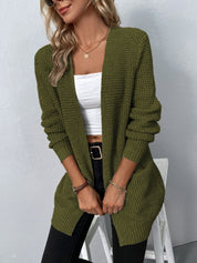 Cristina | Soft and Comfortable cardigan Green Shirts & Tops