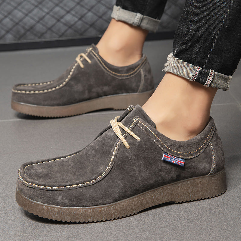 Edward | Stylish Leather Loafers Brown Loafers