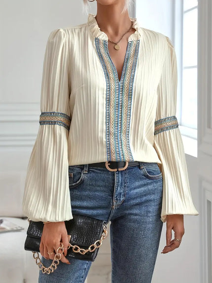 Vanessa | Stylish Long Sleeve Shrit 2XL