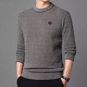 James | Knitted Men’s Sweater Gray