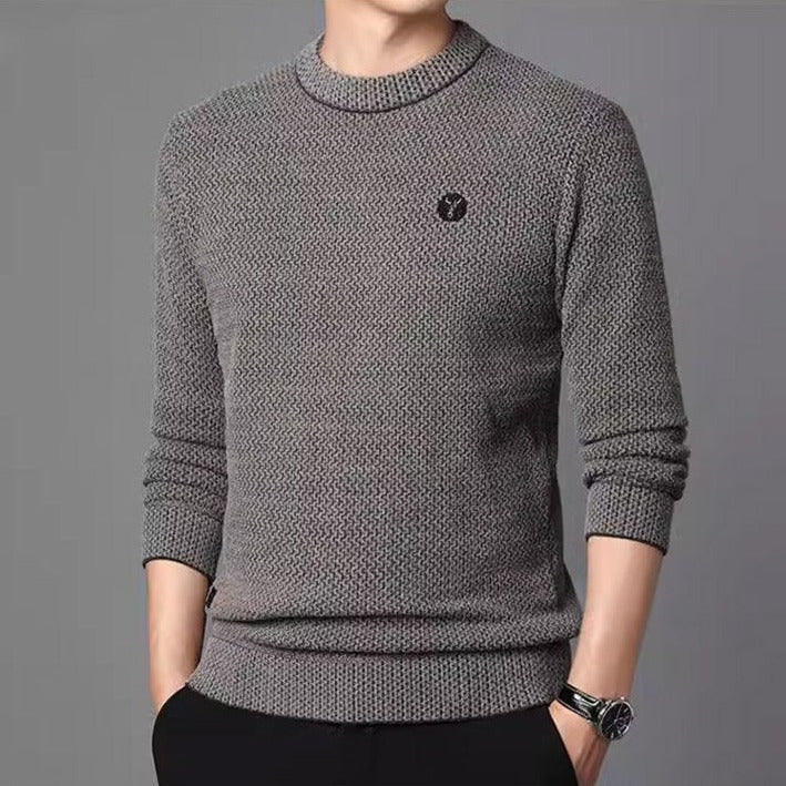 James | Knitted Men’s Sweater Gray