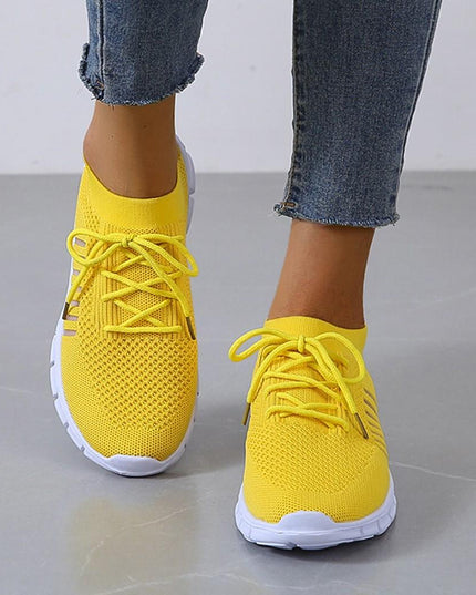 Orthogy Flex – Lightweight, Breathable Orthopedic Sneakers Yellow Shoes