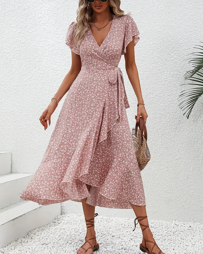 Josephine | Floral Dress Pink Dresses