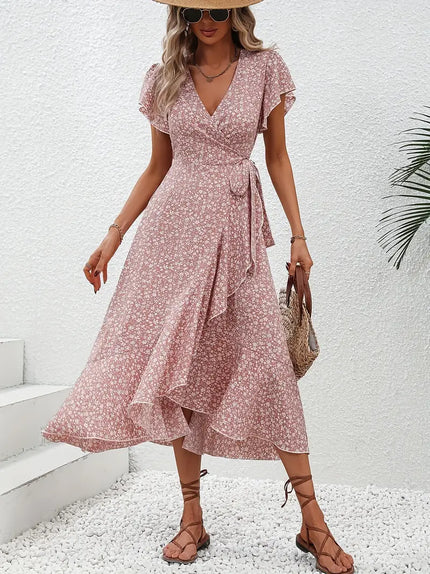 Josephine | Floral Dress Pink Dresses