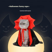 Pet Vampire Cloak Halloween Costume Pet Apparel