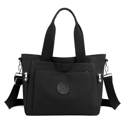 Elegant Women's Quilted Shoulder Bag Black Handbags