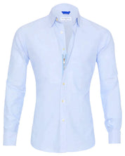 Men's Elite Stretch Zip-Up Shirt Light blue Men Shirts