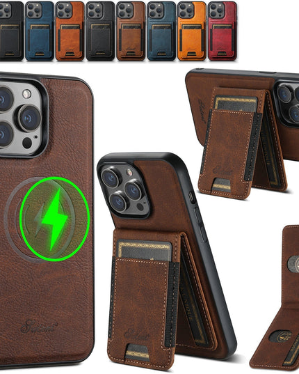 Luxury Leather Phone Case with Card Holder Phone Case