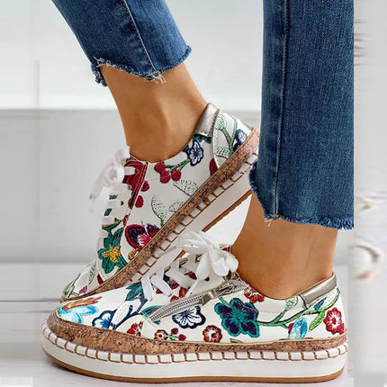 Santorini | Orthopedic Floral Shoes 34 Bella Floral Shoes