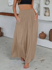 Nela - Casual trousers Khaki