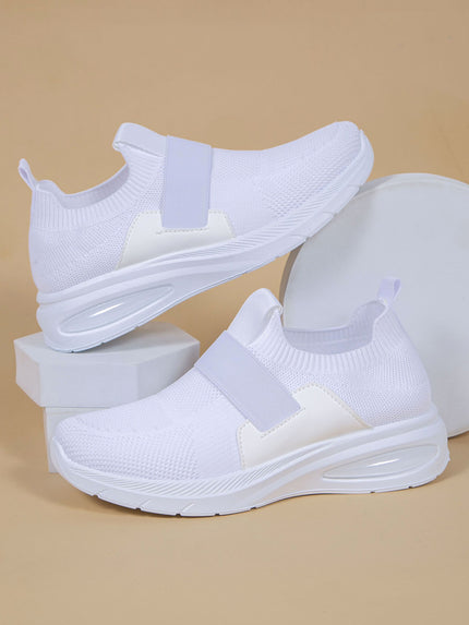 Women’s Mesh Hollow Sports Sneakers White Shoes