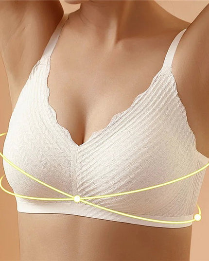 Merena™ Seamless Comfort Bra White Bra