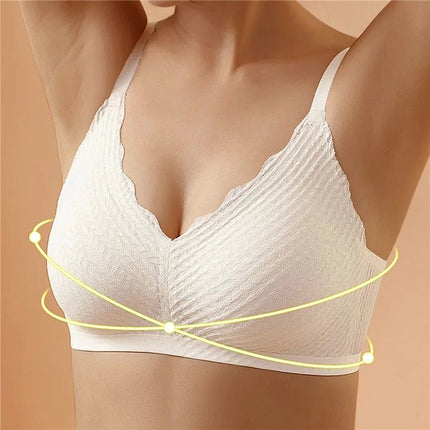 Merena™ Seamless Comfort Bra White Bra