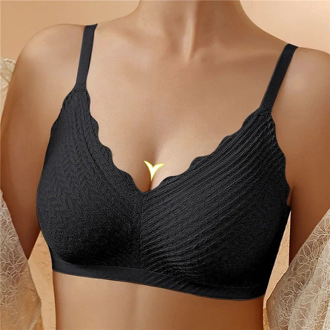 Merena™ Seamless Comfort Bra Black Bra