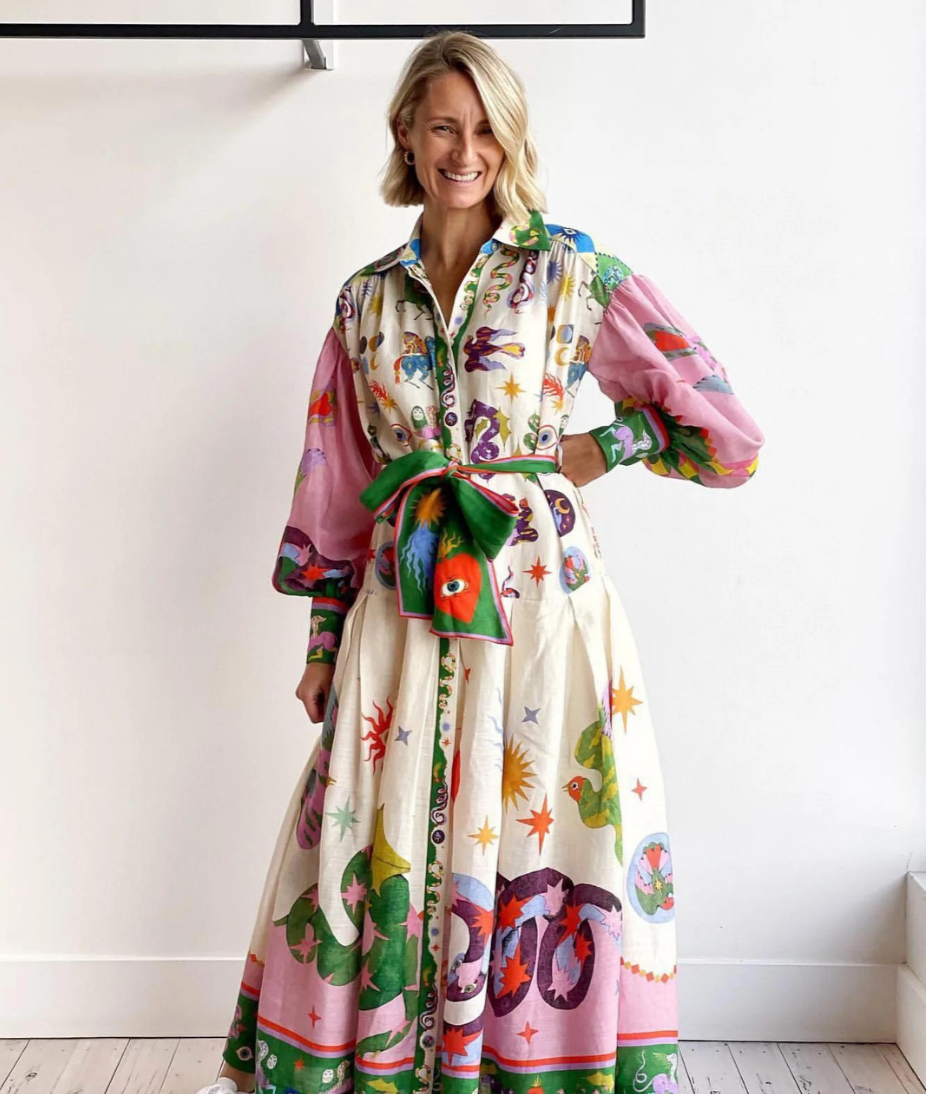 Elegant Vera Peroni™ Italian Maxi Dress Dresses