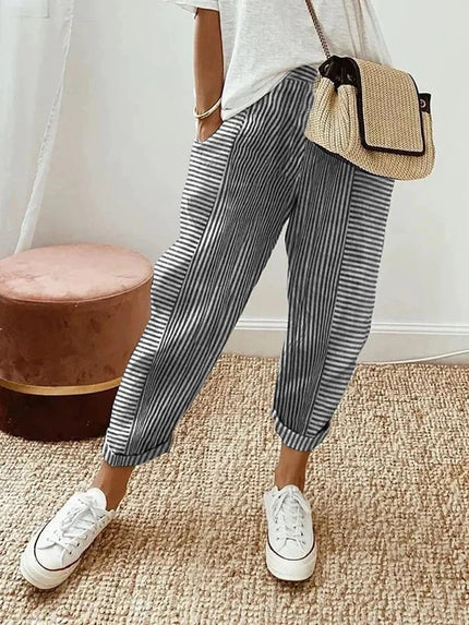 Lore | Striped Pants Noir