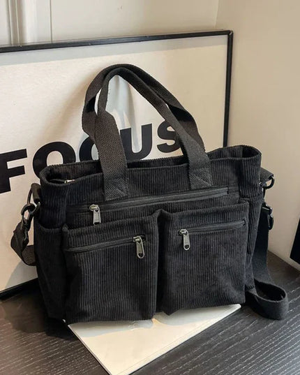 Luz™ | Urban Corduroy Tote Bag
