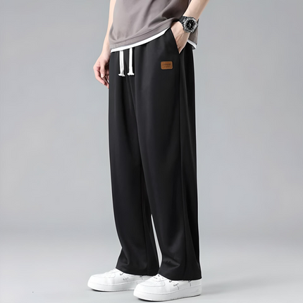 Men's Comfort Pants for All-Day Freedom and Style Black Men Trousers