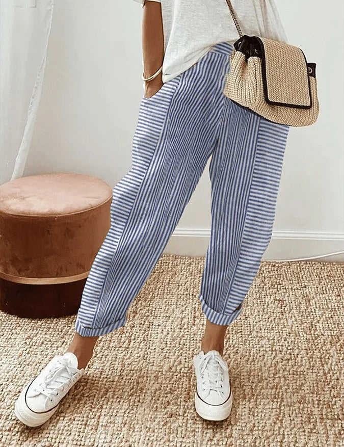 Lore | Striped Pants Blue (Almost Sold Out!)