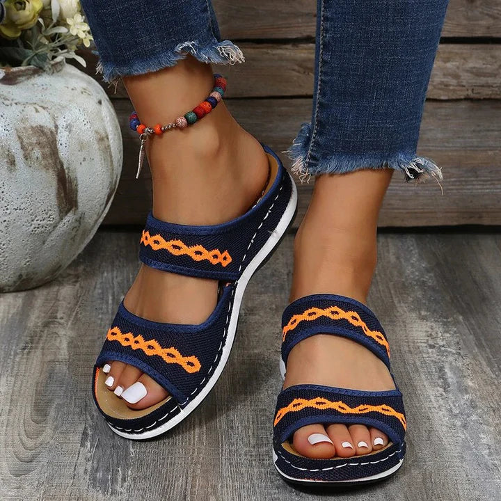 Women's Breeze Milana- Orthopedic Summer Sandals Blue Orthopedic Sandals