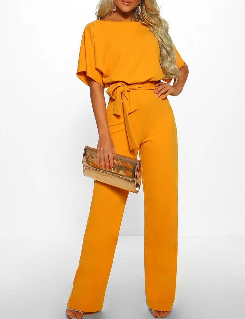 Alice | Elegant Jumpsuit Orange