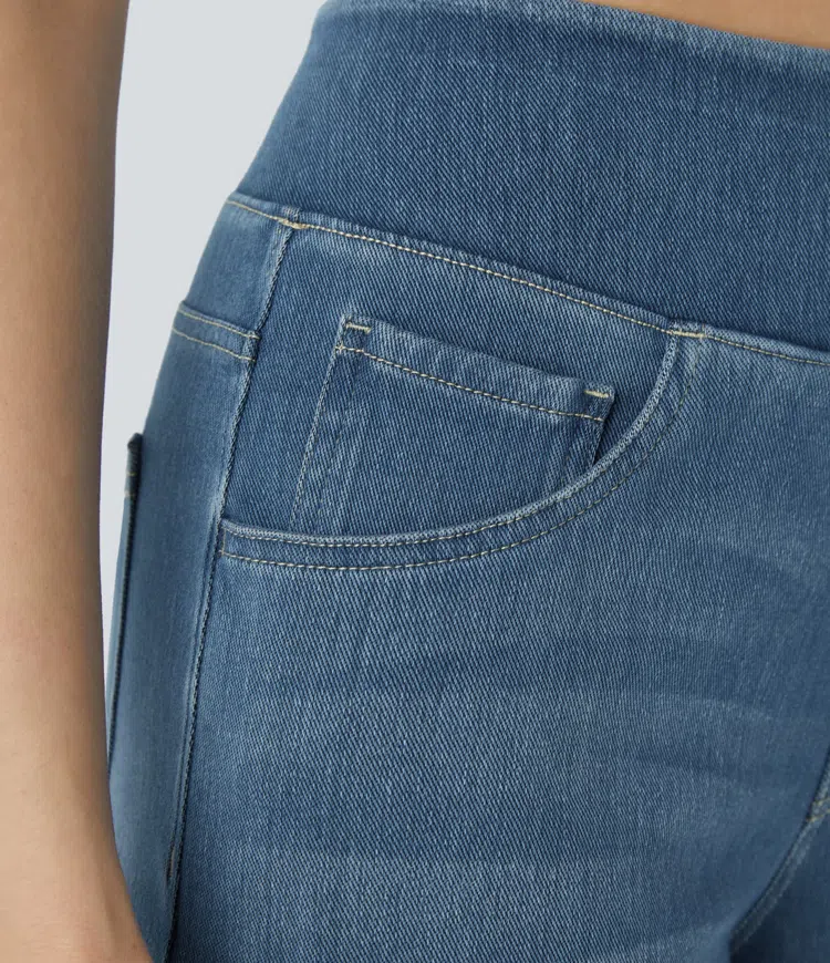 Mel | Comfortable high-waisted jeans Pants