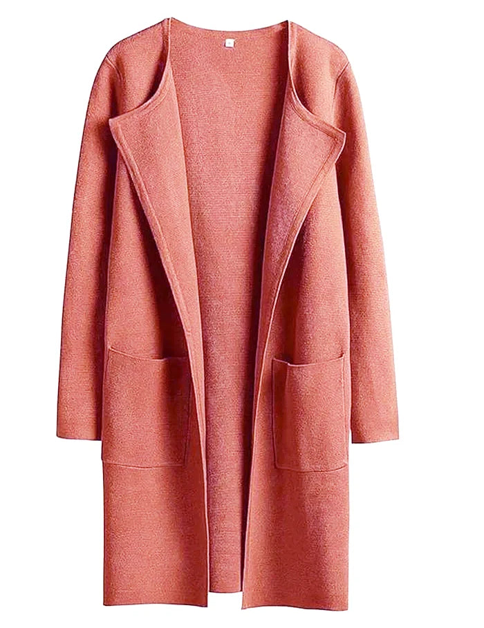 Kyra | Classy Coatigan Orange