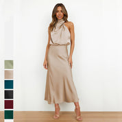 Elegant Sleeveless Summer Evening Party Dress Dresses