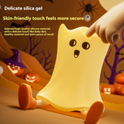 Sweet Ghost Silicone Touch Lamp Halloween Decorations