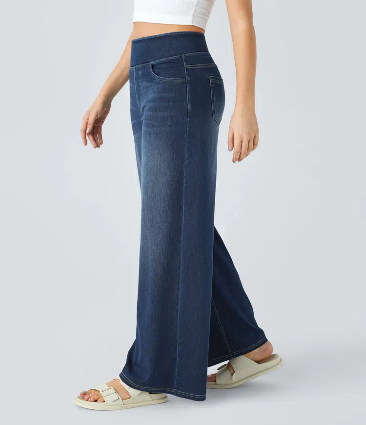 Mel | Comfortable high-waisted jeans Pants