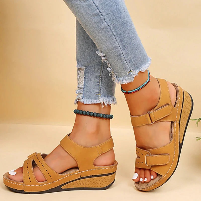 Women's Orthopedic Summer Sandals Yellow Orthopedic Sandals