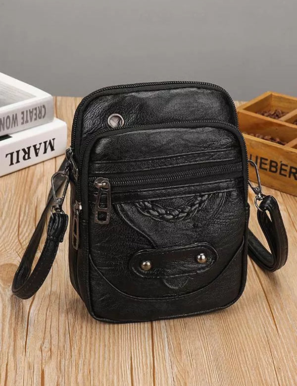 Vallana | Vintage Leather Crossbody Bag