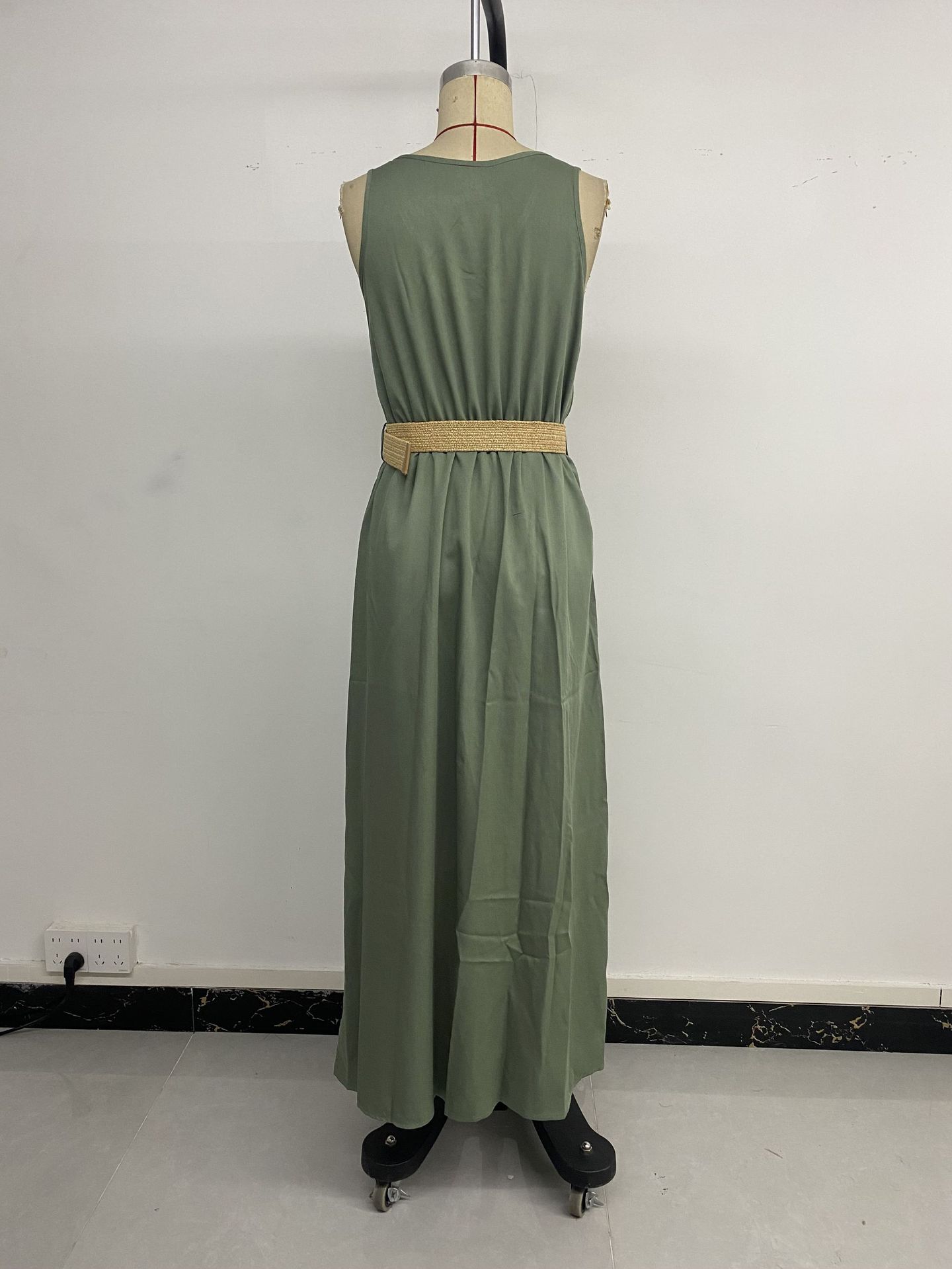 Women's Sleeveless Split Maxi Dress Dresses