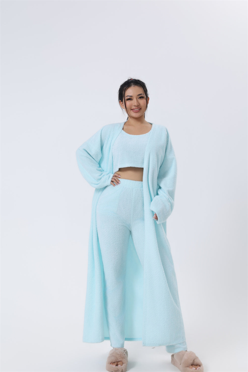 Cozy 3‑Piece Women's Lounge & Pajama Set Sets