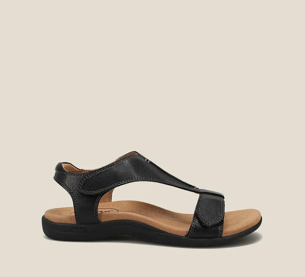 Adjustable Leather Orthopedic Sandals With Arch Support Women Sandals