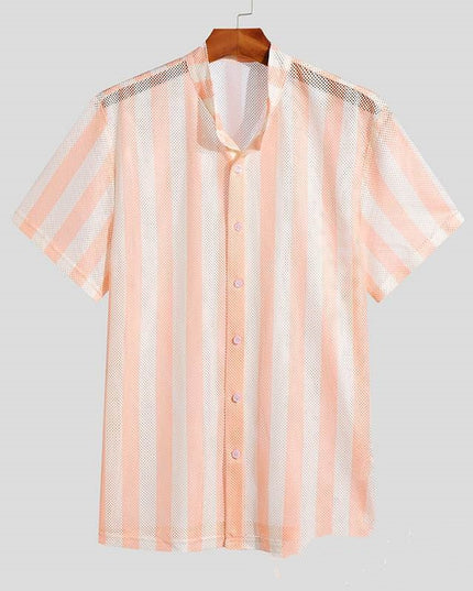 Summer Waffle-Cool Men’s Shirt Shirts