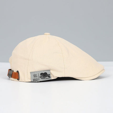Balaram Stylish Urban Beret Cream One Size Caps