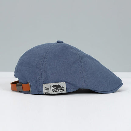 Balaram Stylish Urban Beret Blue One Size Caps