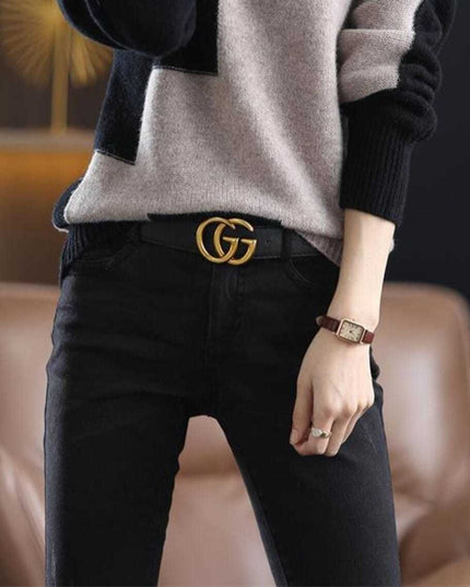 Trendy Plaid Pullover Sweater Sweaters