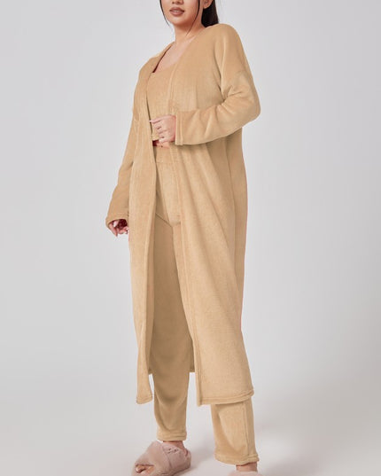 Cozy 3‑Piece Women's Lounge & Pajama Set Sets
