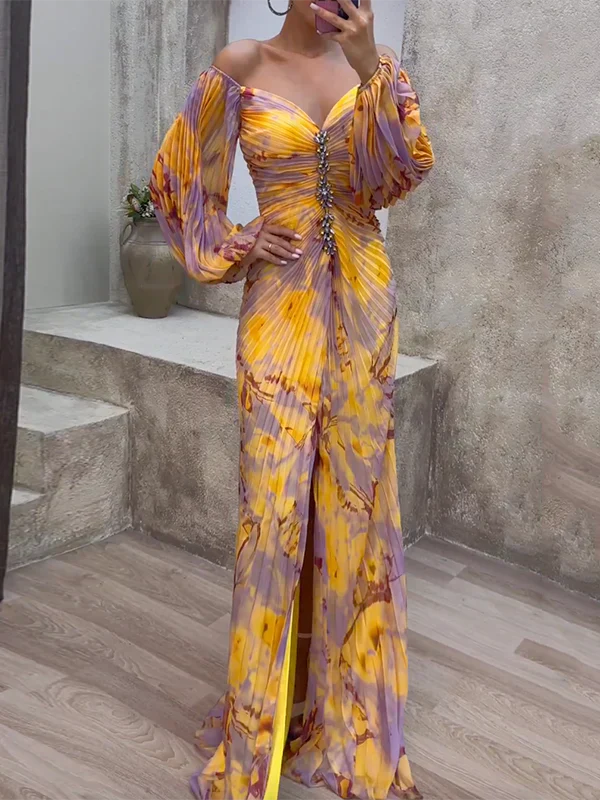 Lucy | Elegant V-Neck Dress Dresses