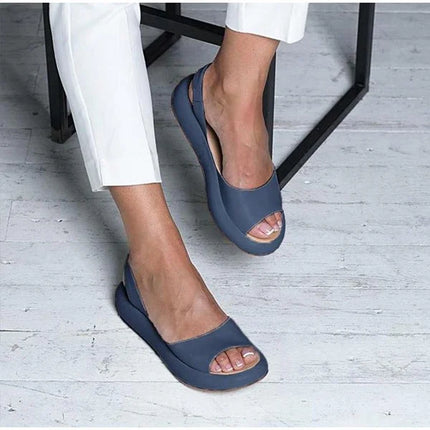 Summer Bliss Annabella | Orthopedic Summer Sandals Blue Orthopedic Sandals