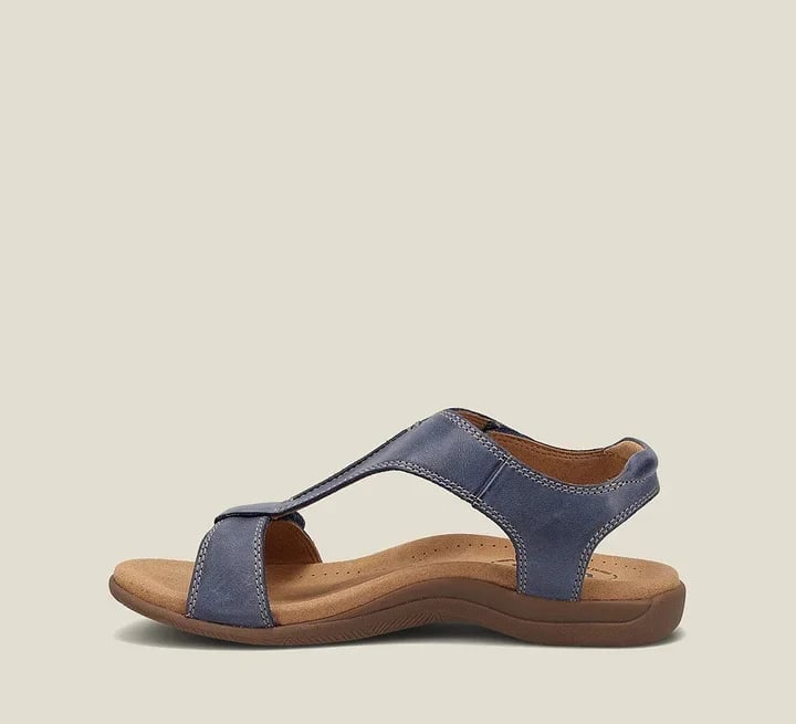 Adjustable Leather Orthopedic Sandals With Arch Support Women Sandals