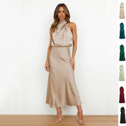 Elegant Sleeveless Summer Evening Party Dress Dresses