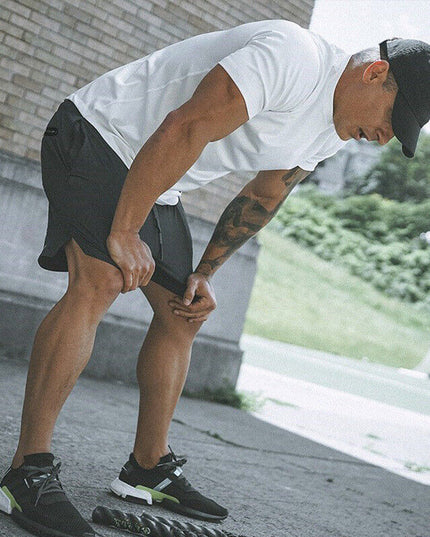 Men's 2‑in‑1 Quick‑Dry Running Shorts with Phone Pocket Shorts