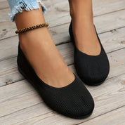 Luxe Breathable Non-Slip Shoes Black Shoes